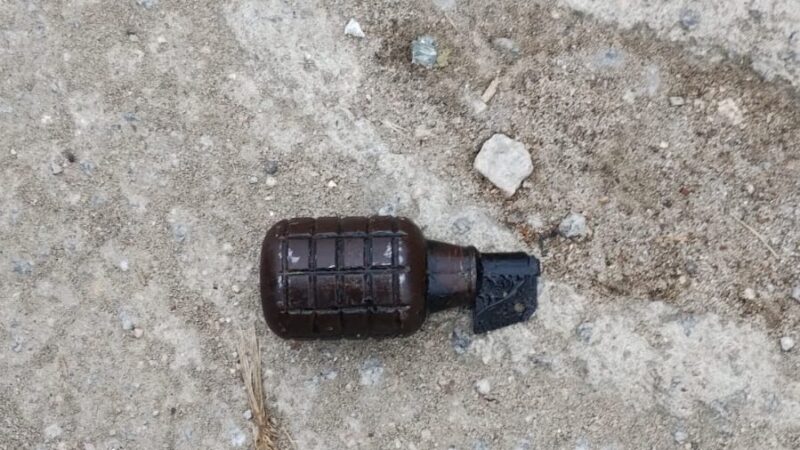 Granada encontrada em Paraty é detonada pelo esquadrão antibomba